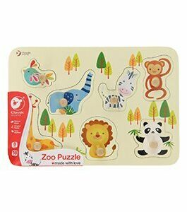 Wooden animals puzzle