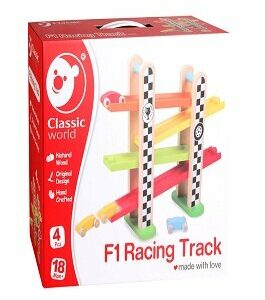 Wooden car track